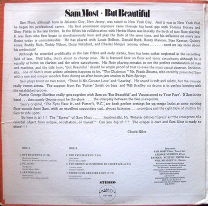 Sam Most : But Beautiful (LP,Album)