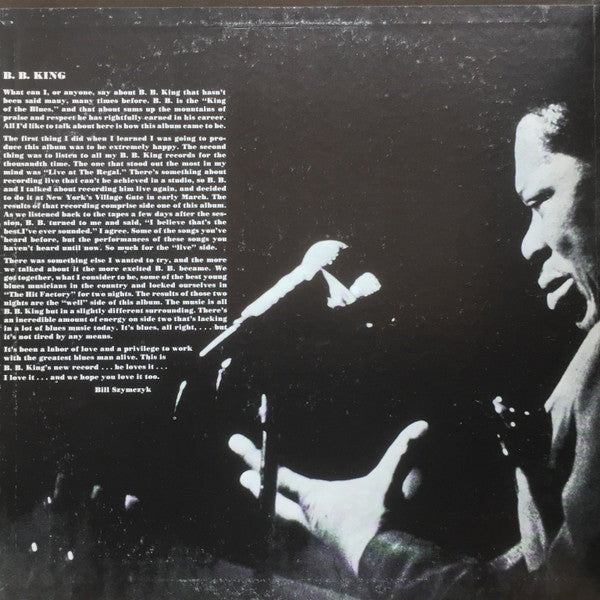 B.B. King : Live & Well (LP,Album,Stereo)