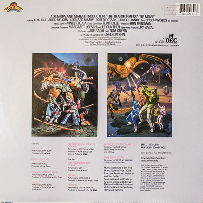 Various : The Transformers: The Movie (Original Motion Picture Soundtrack) (LP)
