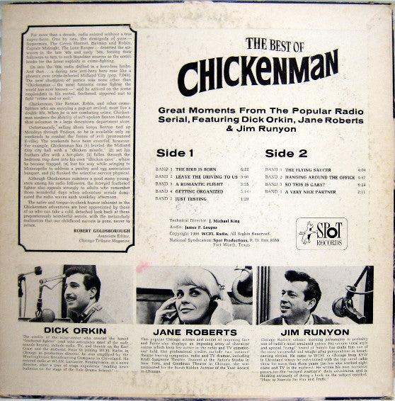Various : The Best Of Chickenman (...Most Fantastic Crimefighter The World Has Ever Known?) (LP)