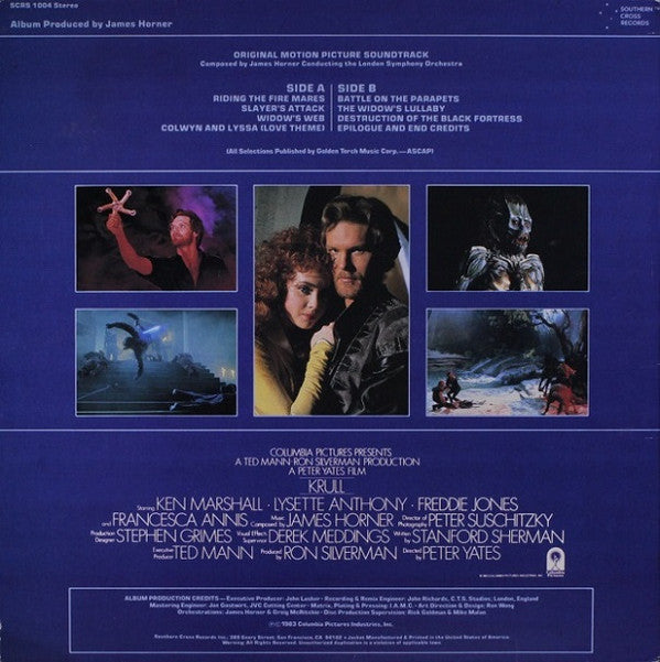 James Horner : Krull - Original Motion Picture Soundtrack (LP)