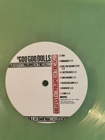 Goo Goo Dolls : Greatest Hits Volume One: The Singles (LP,Compilation,Limited Edition,Reissue)