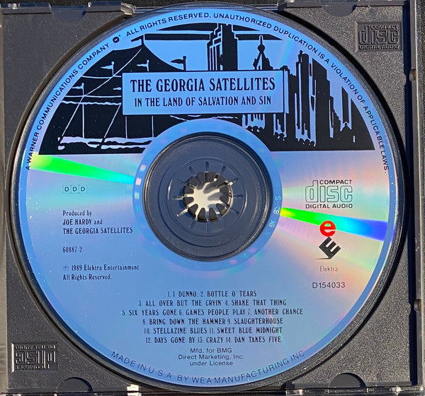Georgia Satellites, The : In The Land Of Salvation And Sin (Album,Club Edition)