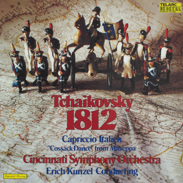 Pyotr Ilyich Tchaikovsky, Cincinnati Symphony Orchestra, Erich Kunzel : 1812 / Capriccio Italien / "Cossack Dance" From Mazeppa (LP)