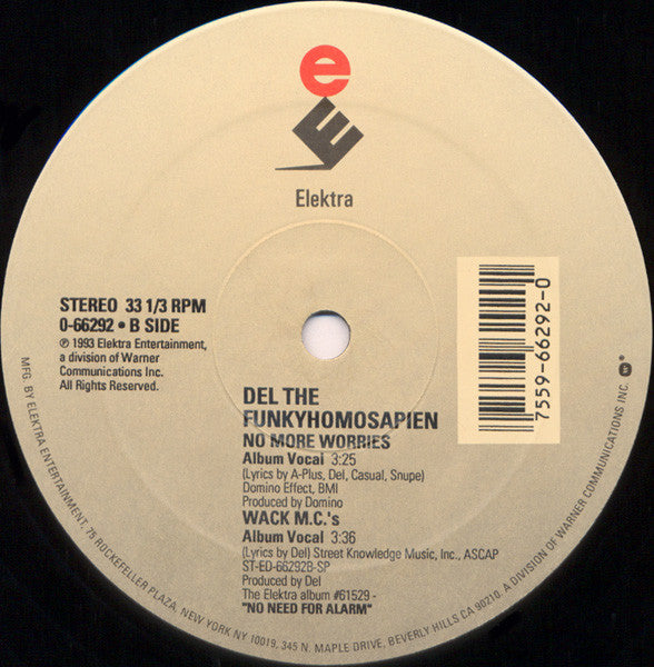 Del Tha Funkee Homosapien : Catch A Bad One (12",33 ⅓ RPM)