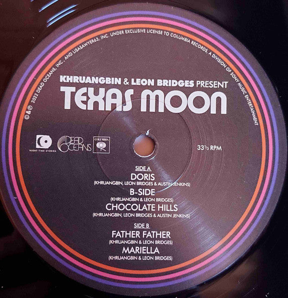 Khruangbin & Leon Bridges : Texas Moon (12",33 ⅓ RPM,EP)