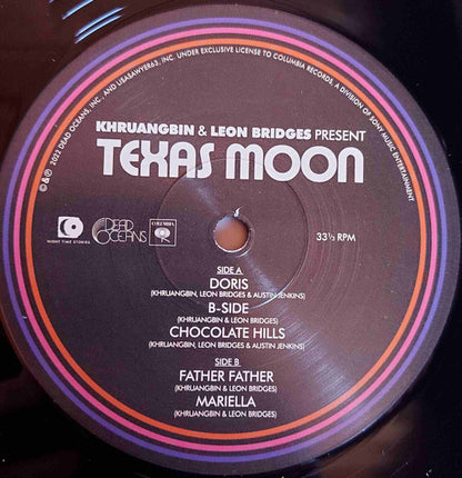 Khruangbin & Leon Bridges : Texas Moon (12",33 ⅓ RPM,EP)