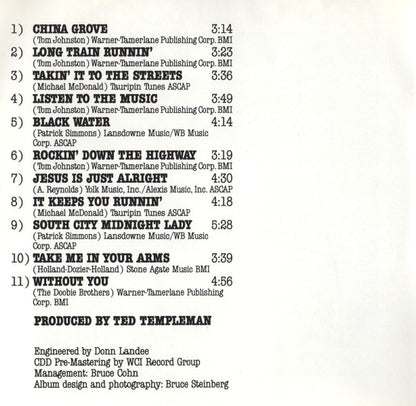 Doobie Brothers, The : Best Of The Doobies (Compilation,Club Edition,Reissue)