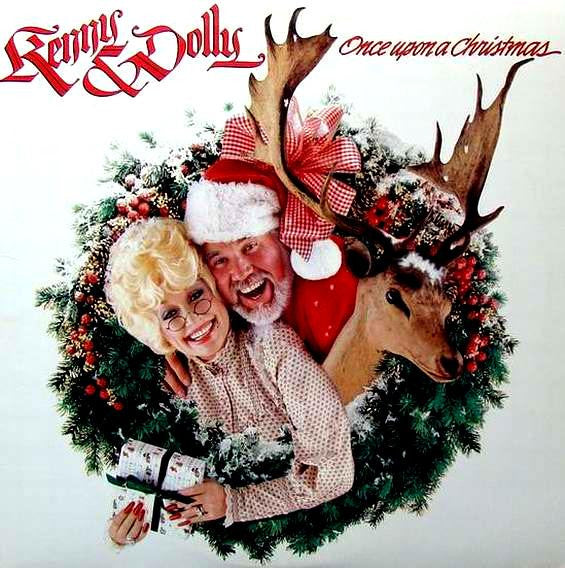 Kenny Rogers & Dolly Parton : Once Upon A Christmas (LP,Album)