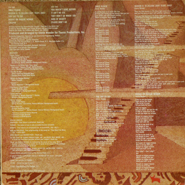 Stevie Wonder : Fulfillingness' First Finale (LP,Album)