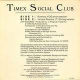 Timex Social Club : Rumors (12",33 ⅓ RPM,Single,Stereo)