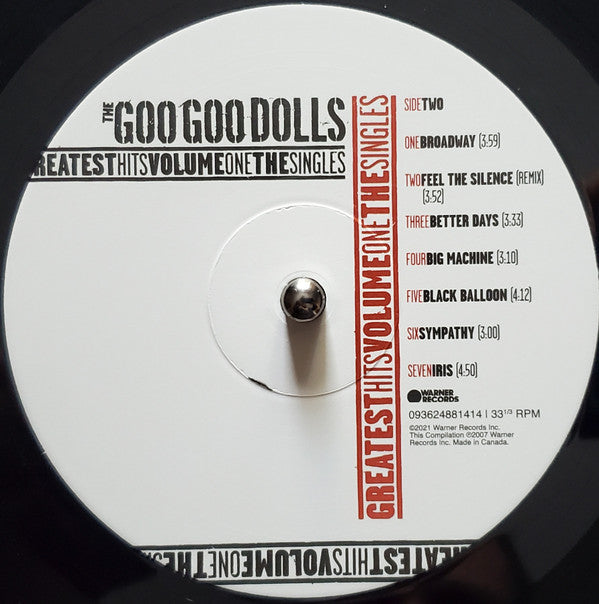 Goo Goo Dolls : The Goo Goo Dolls Greatest Hits Volume One The Singles (LP,Album,Compilation,Stereo)