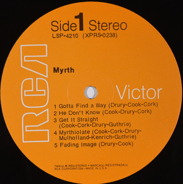 Myrth : Myrth (LP,Album)