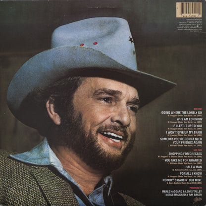 Merle Haggard : Going Where The Lonely Go (LP,Album)