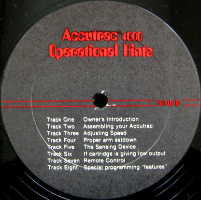 Unknown Artist : Seeing Is Believing - Accutrac 4000 (LP)