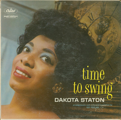 Dakota Staton : Time To Swing (LP,Album,Mono)