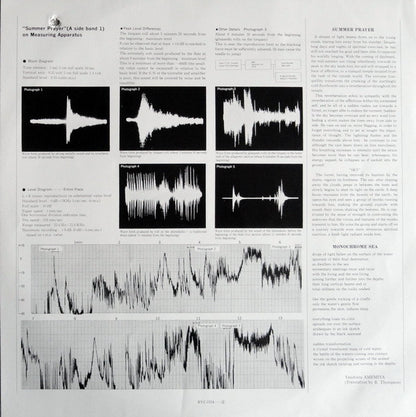 Yasukazu Amemiya, Morton Feldman : Summer Prayer (LP)