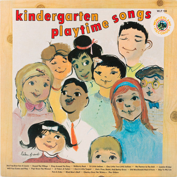 Golden Orchestra And Chorus : Kindergarten Playtime Songs (LP)