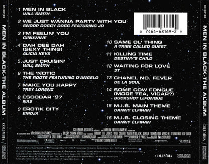 Various : Men In Black (The Album) (Album,Compilation,Stereo)