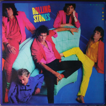 Rolling Stones, The : Dirty Work (LP,Album,Stereo)