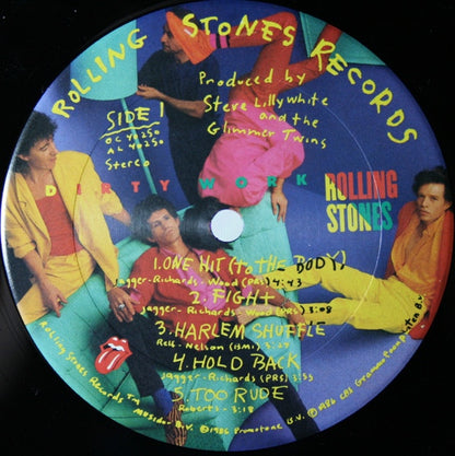 Rolling Stones, The : Dirty Work (LP,Album,Stereo)