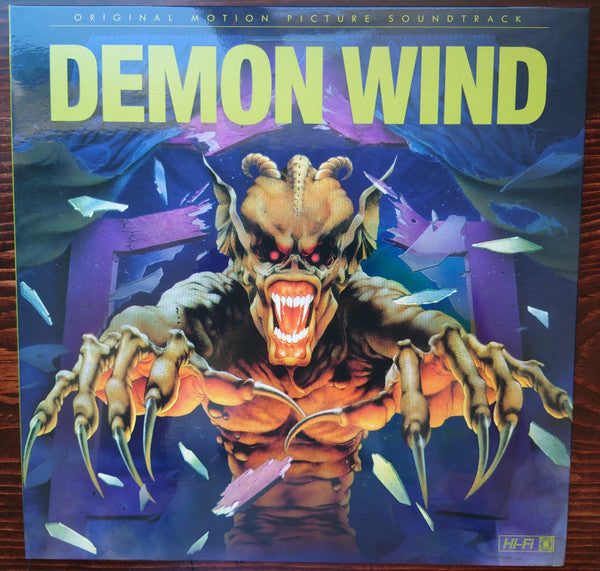Bruce Michael Miller : Demon Wind (Original Motion Picture Soundtrack) (LP,Limited Edition,Reissue,Stereo)