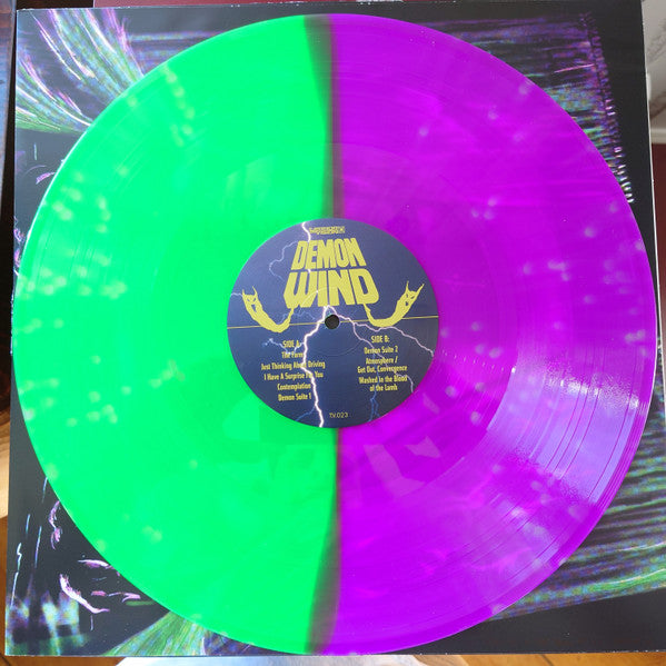 Bruce Michael Miller : Demon Wind (Original Motion Picture Soundtrack) (LP,Limited Edition,Reissue,Stereo)