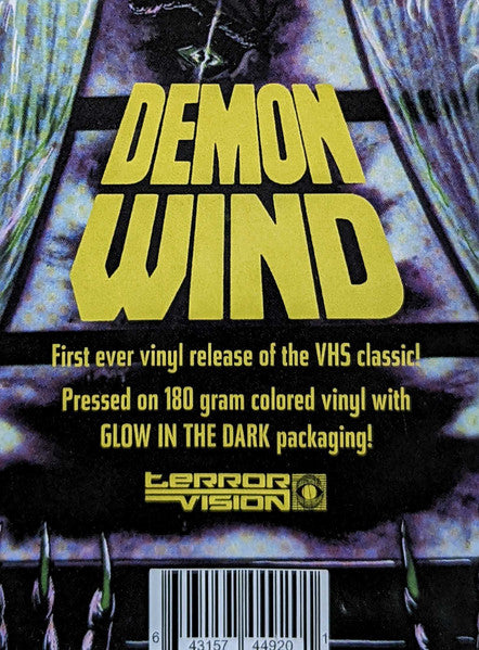 Bruce Michael Miller : Demon Wind (Original Motion Picture Soundtrack) (LP,Limited Edition,Reissue,Stereo)
