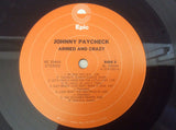 Johnny Paycheck : Armed And Crazy (LP,Album,Stereo)