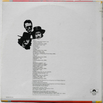Cream (2) : Off The Top (LP,Compilation)