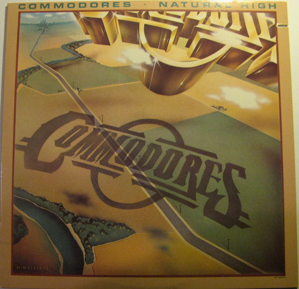 Commodores : Natural High (LP,Album,Stereo)