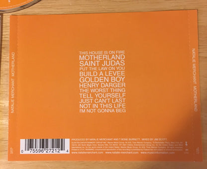 Natalie Merchant : Motherland (Album,Enhanced)