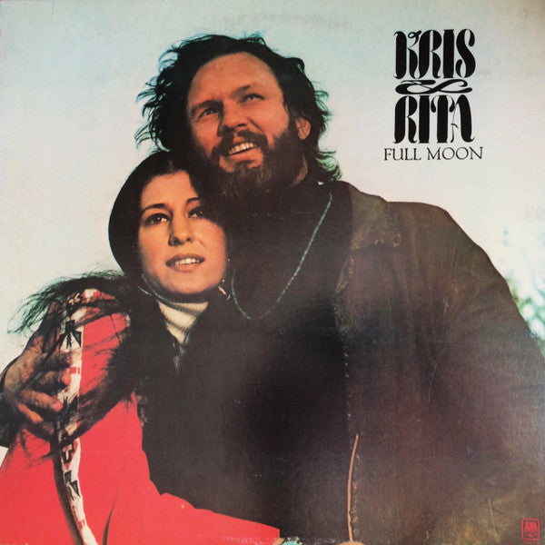Kris Kristofferson & Rita Coolidge : Full Moon (LP,Album,Stereo)