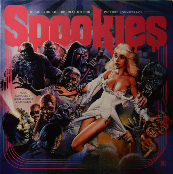 James Calabrese & Ken Higgins : Spookies (Music From The Original Motion Picture Soundtrack) (LP,45 RPM,Album,Limited Edition,Reissue)