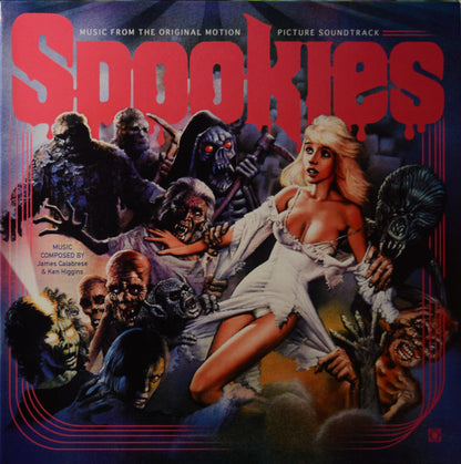 James Calabrese & Ken Higgins : Spookies (Music From The Original Motion Picture Soundtrack) (LP,45 RPM,Album,Limited Edition,Reissue)