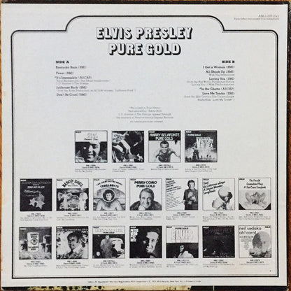 Elvis Presley : Pure Gold (LP,Compilation,Stereo)