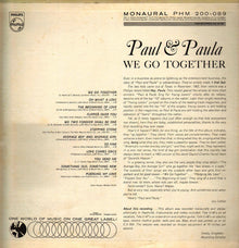 Paul & Paula : We Go Together (LP,Album,Mono)