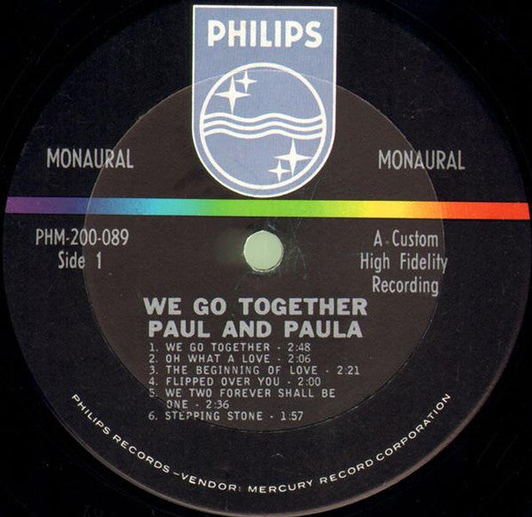 Paul & Paula : We Go Together (LP,Album,Mono)