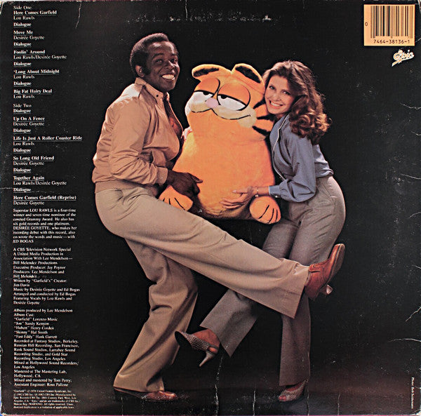 Lou Rawls And Desiree Goyette : Here Comes Garfield (LP,Album)