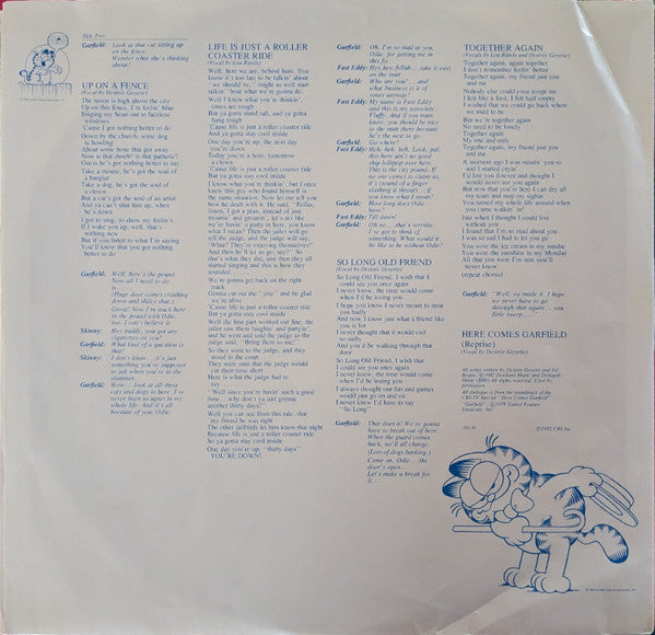 Lou Rawls And Desiree Goyette : Here Comes Garfield (LP,Album)