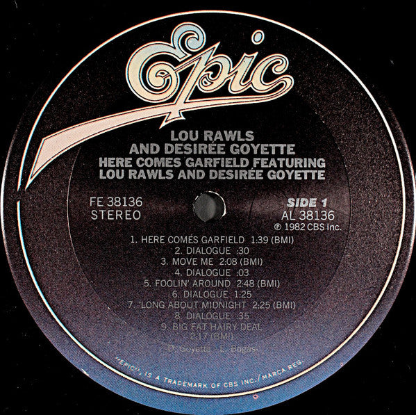 Lou Rawls And Desiree Goyette : Here Comes Garfield (LP,Album)
