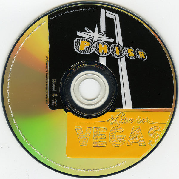 Phish : Live In Vegas (DVD-Video,Multichannel,NTSC)