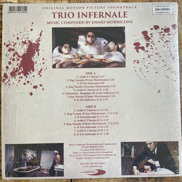Ennio Morricone : Trio Infernale (LP,Album,Limited Edition)