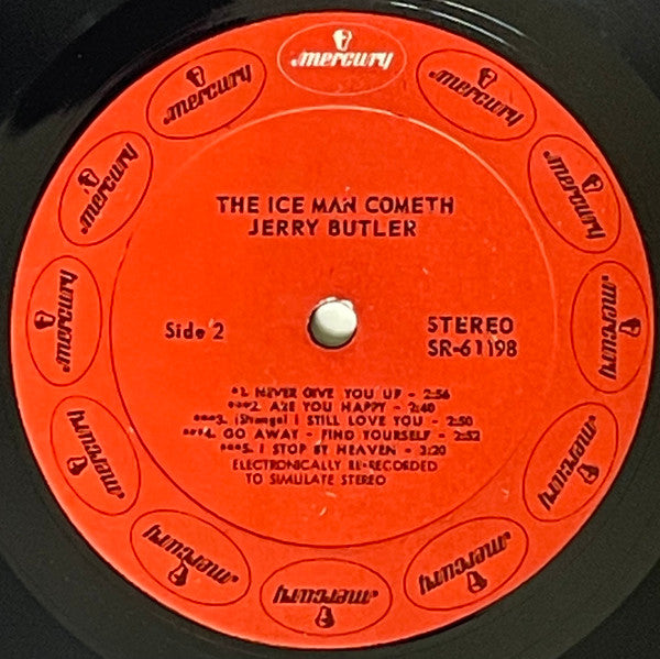 Jerry Butler : The Ice Man Cometh (LP,Album,Stereo)