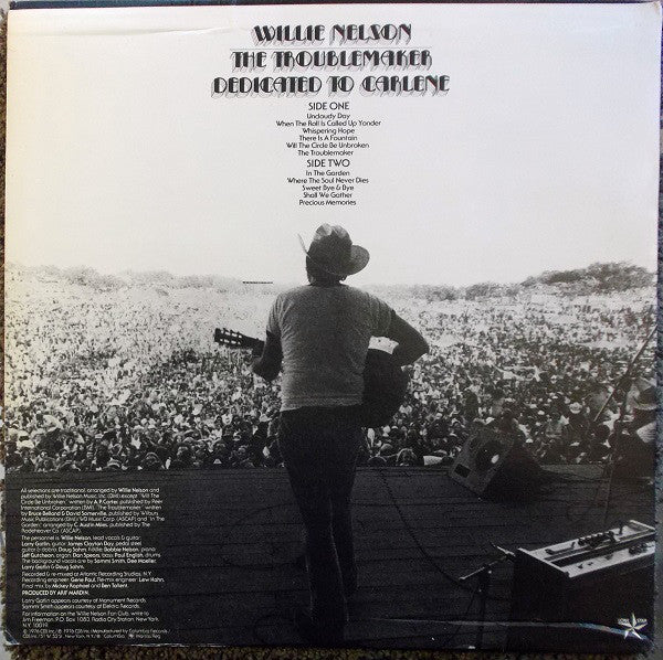 Willie Nelson : The Troublemaker (LP,Album)