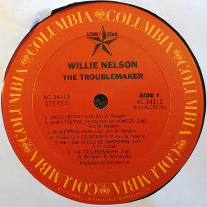 Willie Nelson : The Troublemaker (LP,Album)
