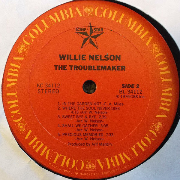 Willie Nelson : The Troublemaker (LP,Album)
