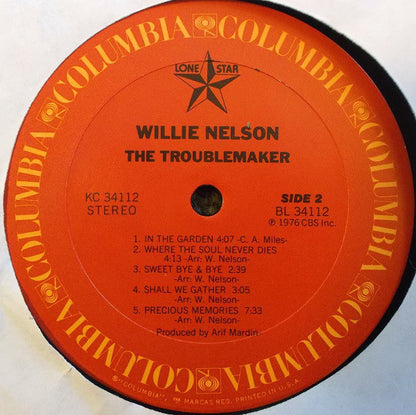 Willie Nelson : The Troublemaker (LP,Album)