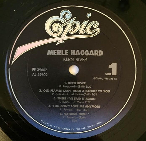 Merle Haggard : Kern River (LP,Album)