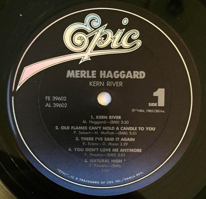 Merle Haggard : Kern River (LP,Album)